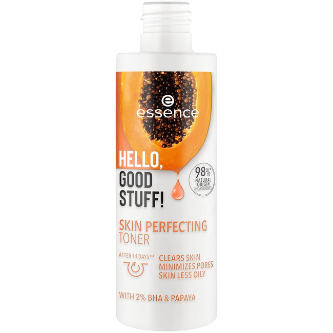 Essence Hello Good Stuff! Skin Perfecting Toner nawilżający tonik minimalizujący pory 100ml