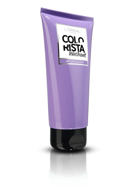 L'Oreal Paris Colorista Washout zmywalna farba do włosów #PURPLEHAIR