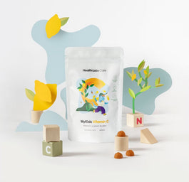 HealthLabs MyKids Vitamin C wegańska witamina C w żelkach dla dzieci suplement diety 60 żelek