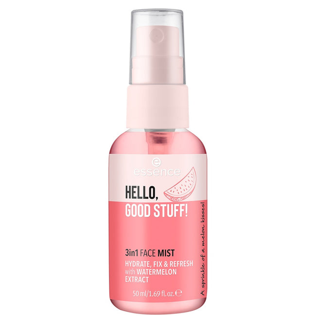 Essence Hello Good Stuff! 3in1 Face Mist nawilżająca mgiełka do twarzy 50ml