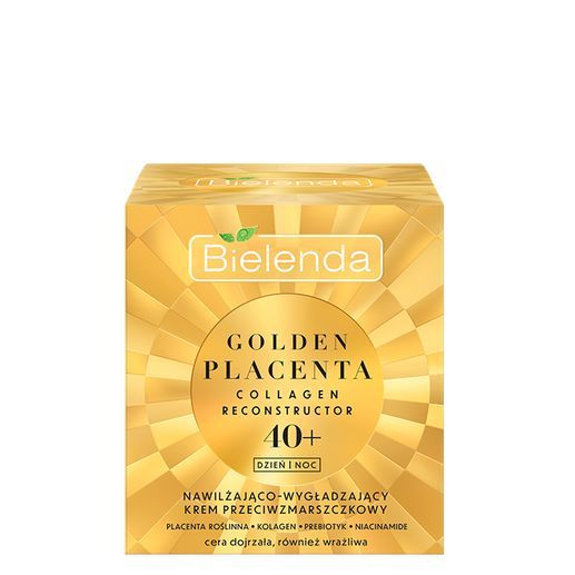 Bielenda Golden Placenta 40+ nawilżająco-wygładzający krem przeciwzmarszczkowy 50ml