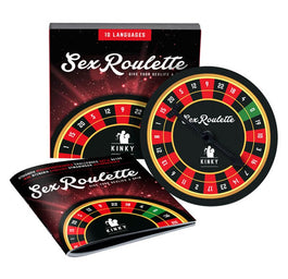 Tease & Please Sex Roulette Kinky wielojęzyczna gra erotyczna