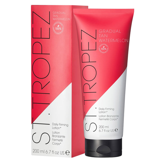 ST. TROPEZ Gradual Tan Watermelon Daily Firming Lotion ujędrniający balsam stopniowo budujący opaleniznę z ekstraktem z arbuza 200ml