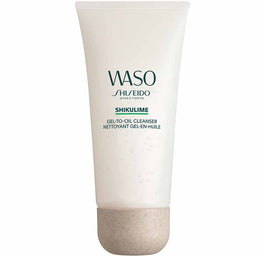 Shiseido Waso Shikulime Gel-to-Oil Cleanser hybrydowy żel do demakijażu i mycia twarzy 125ml