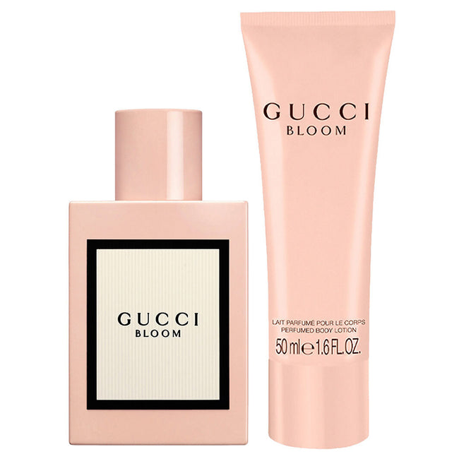 Gucci Bloom zestaw woda perfumowana spray 50ml + balsam do ciała 50ml