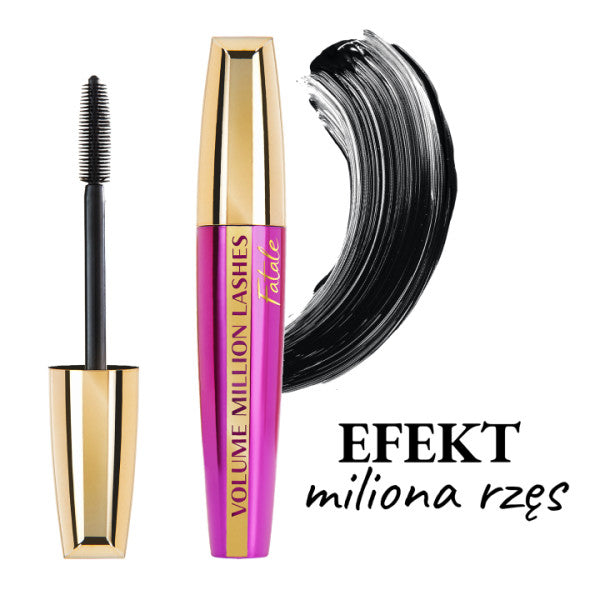 L'Oreal Paris Volume Million Lashes Fatale tusz do rzęs Black 9.4ml
