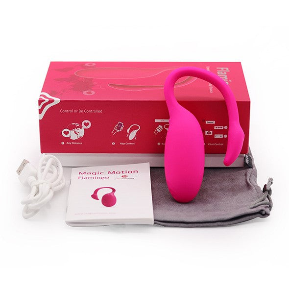 Magic Motion Flamingo Vibrating Bullet wibrator sterowany aplikacją Pink