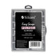 Silcare Easy Shape Polygel formy do akrylożelu Clear Dual Almond 100szt.