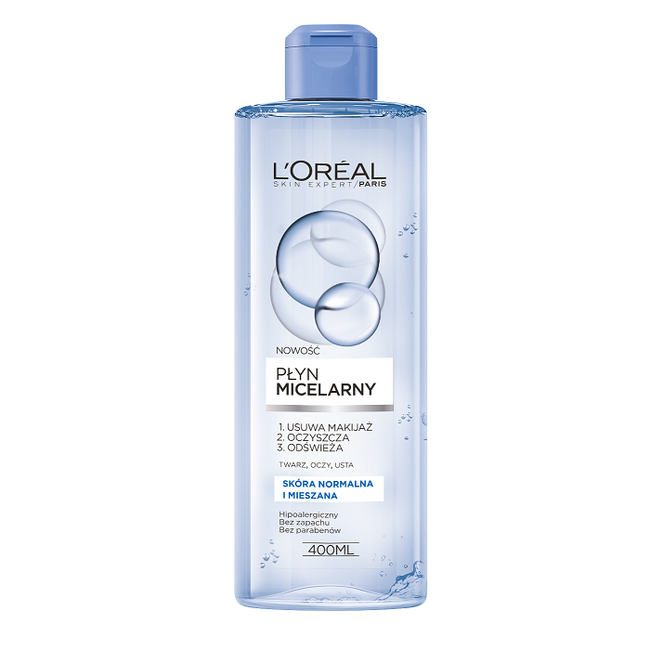 L'Oreal Paris Skin Expert płyn micelarny skóra normalna i mieszana 400ml