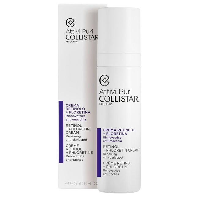 Collistar Attivi Puri Retinol + Phloretin Cream krem odnawiający przeciw przebarwieniom 50ml