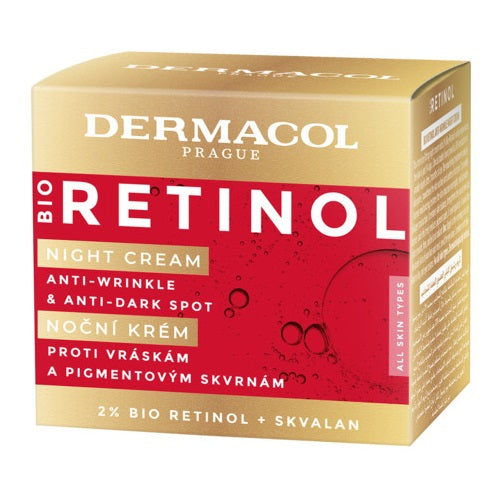 Dermacol Bio Retinol Night Cream przeciwzmarszczkowy krem do twarzy na noc 50ml