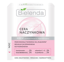 Bielenda Cera Naczynkowa krem wzmacniająco-regenerujący na noc 50ml