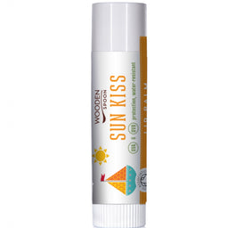 Wooden Spoon Sun Kiss organiczny balsam do ust z filtrem 4.3ml