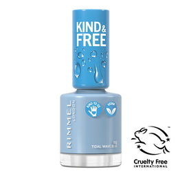 Rimmel Kind & Free wegański lakier do paznokci 152 Tidal Wave Blue 8ml