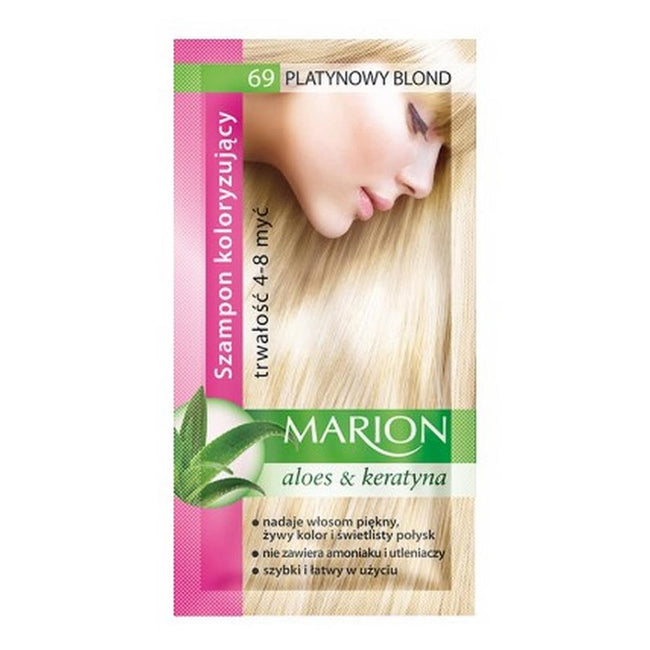 Marion Szampon koloryzujący 4-8 myć 69 Platynowy Blond 40ml