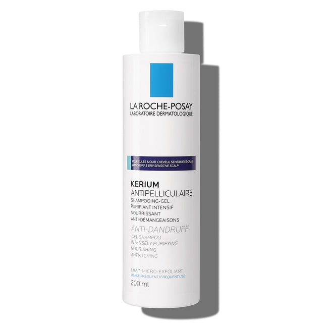 La Roche Posay Kerium Anti-Dandruff Shampooing Gel szampon przeciwłupieżowy w żelu 200ml