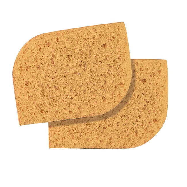 Peggy Sage Natural Cleasing Sponge naturalna gąbka do demakijażu 2szt