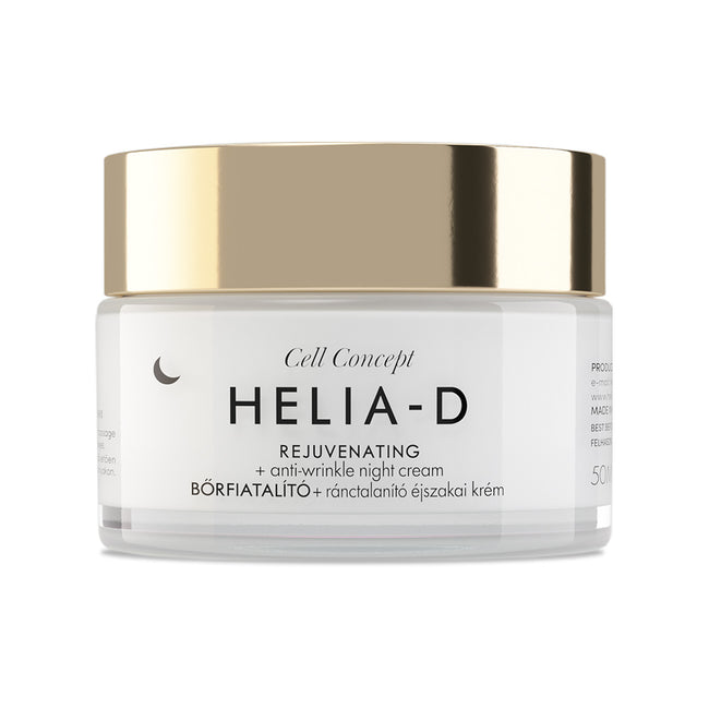 Helia-D Cell Concept Rejuvenating + Anti-wrinkle 65+ zestaw przeciwzmarszczkowy krem na dzień + przeciwzmarszczkowy krem na noc 2×50ml