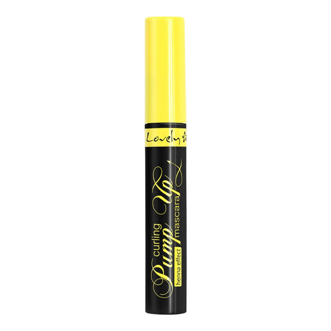 Lovely Pump Up Curling Henna Effect Mascara tusz do rzęs z efektem henny Black 8g