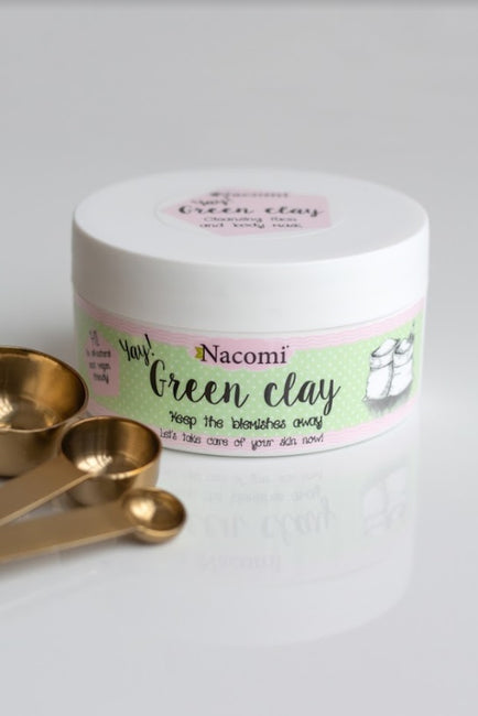 Nacomi Green Clay zielona glinka nawilżająca 65g