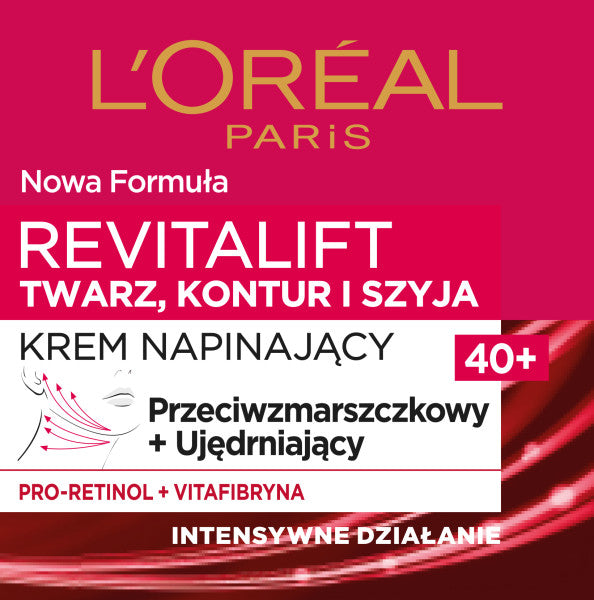 L'Oreal Paris Revitalift krem napinający przeciwzmarszczkowy i ujędrniający 50ml
