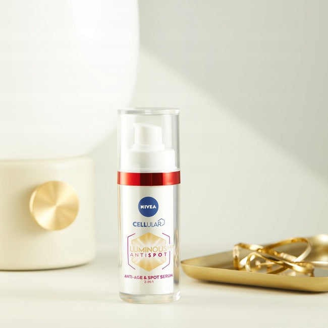 Nivea Cellular Luminous 630® anti-age serum 2w1 na przebarwienia i zmarszczki 30ml