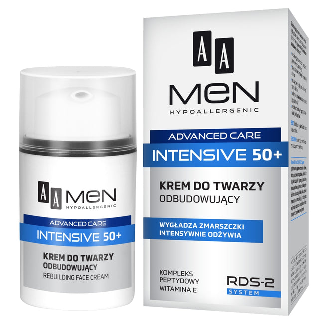 AA Men Advanced Care Intensive 50+ krem do twarzy odbudowujący 50ml
