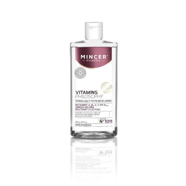 Mincer Pharma Vitamins Philosophy tonizujący płyn micelarny No.1011 250ml