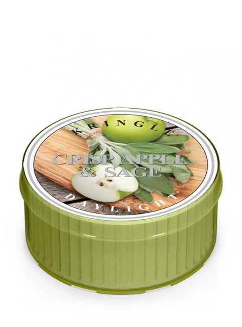 Kringle Candle Daylight świeczka zapachowa Crisp Apple & Sage 35g