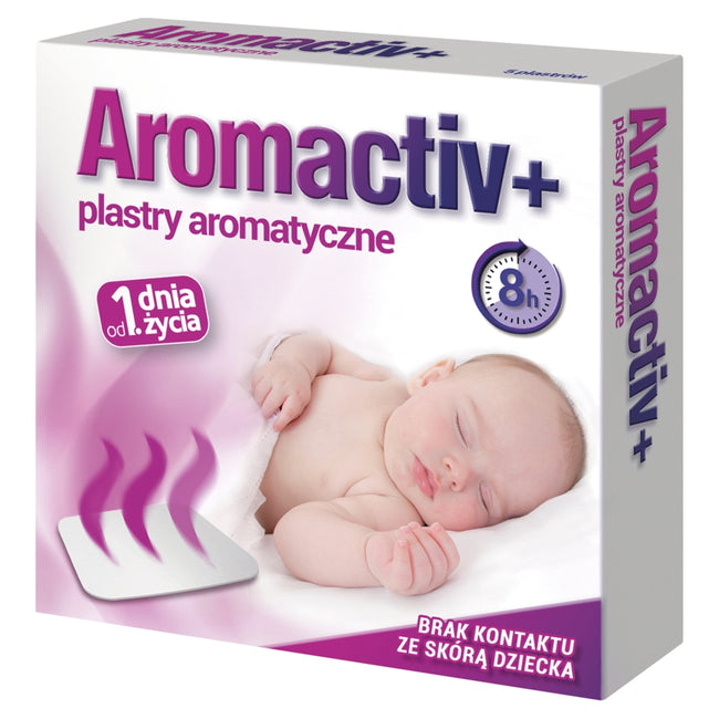 Aromactiv Plastry aromatyczne od 1. dnia życia 5szt
