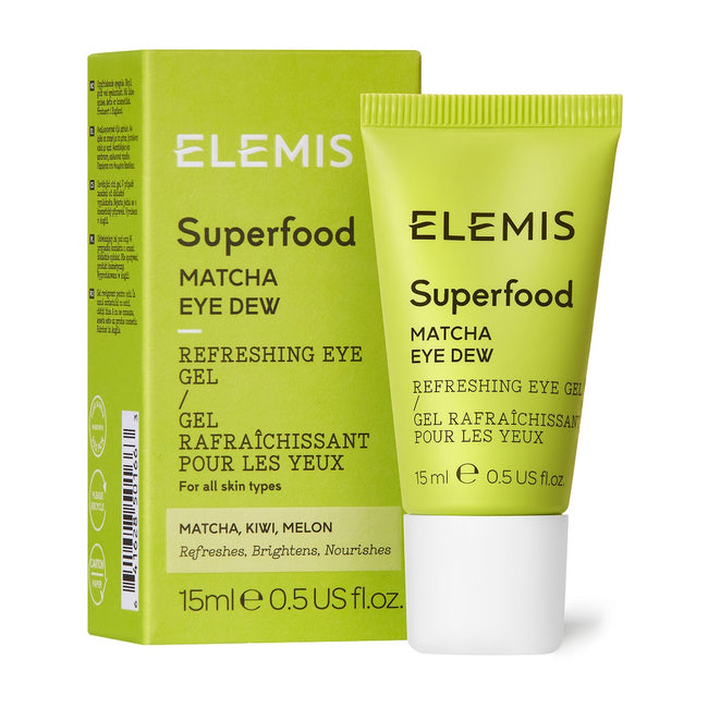 ELEMIS Superfood Matcha Eye Dew nawilżający żel chłodzący do okolic oczu 15ml