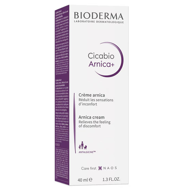 Bioderma Cicabio Arnica+ krem regenerujący do skóry z obrzękami siniakami i po stłuczeniach 40ml