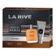 La Rive Heroic Man zestaw woda toaletowa spray 100ml + żel pod prysznic 100ml