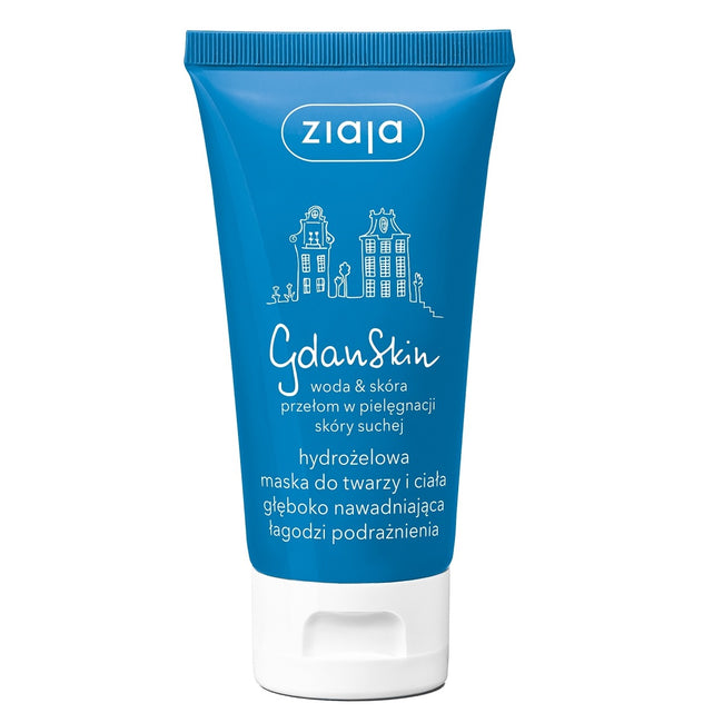 Ziaja GdanSkin hydrożelowa maska do twarzy i ciała głęboko nawadniająca 50ml