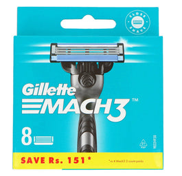 Gillette Mach3 wymienne ostrza do maszynki do golenia 8szt