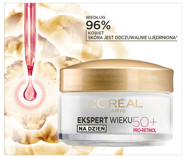 L'Oreal Paris Ekspert Wieku 50+ przeciwzmarszczkowy krem ujędrniający na dzień 50ml