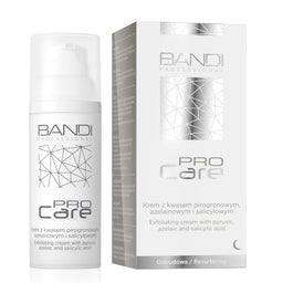 BANDI Pro Care krem z kwasem pirogronowym azelainowym i salicylowym na noc 50ml