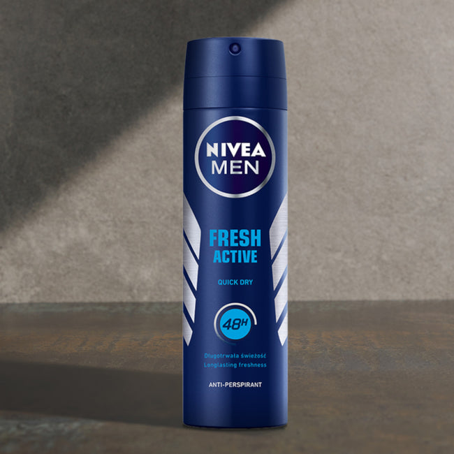 Nivea Men Fresh Active antyperspirant spray 150ml
