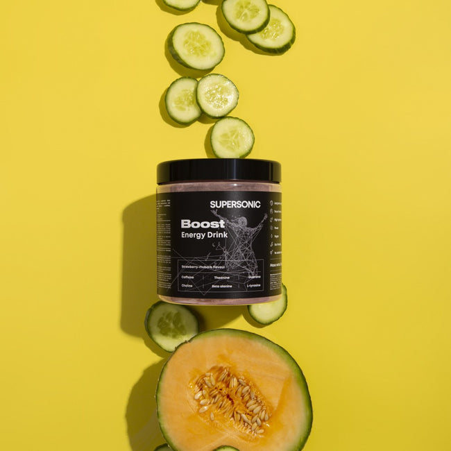 Supersonic Boost Energy Drink Melon-Ogórek 215g