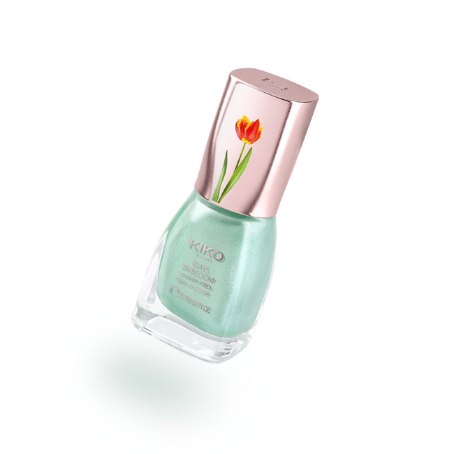 KIKO Milano Days In Bloom Garden Vibes Nail Lacquer błyszczący lakier do paznokci 04 Think Green 11ml
