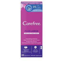 Carefree Plus Large wkładki higieniczne świeży zapach 20szt