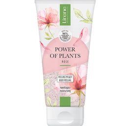 Lirene Power of Plants nawilżający peeling myjący Róża 175ml