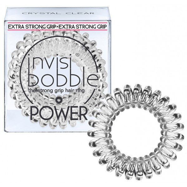 Invisibobble Power gumki do włosów Crystal Clear 3szt