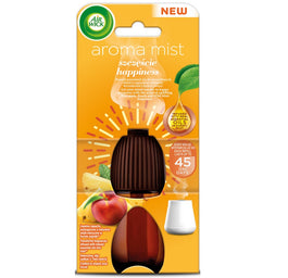 Air Wick Aromatyczna Mgiełka z Olejkami Eterycznymi Szczęście wkład do automatycznego odświeżacza Ananas & Brzoskwinia & Dzika Mięta 20ml