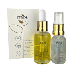 Mira Zestaw kwas hialuronowy 5% 20ml + olejek jojoba 30ml