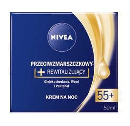 Nivea Zestaw Przeciwzmarszczkowy+Rewitalizujący krem na dzień 55+ 50ml + krem na noc 55+ 50ml