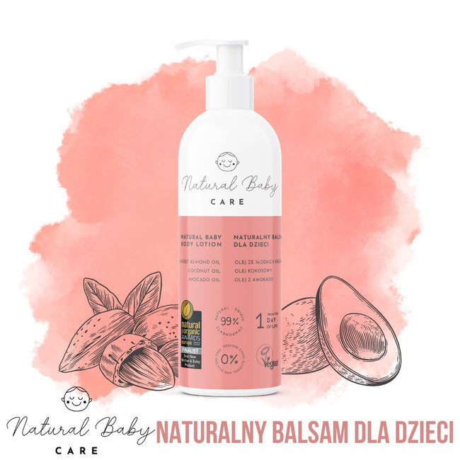 Natural Baby Care Naturalny balsam do ciała dla dzieci 200ml