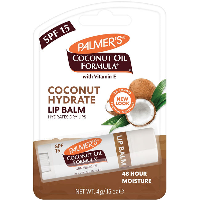 PALMER'S Coconut Oil Formula Lip Balm SPF15 pielęgnacyjny balsam do ust z olejkiem kokosowym 4g