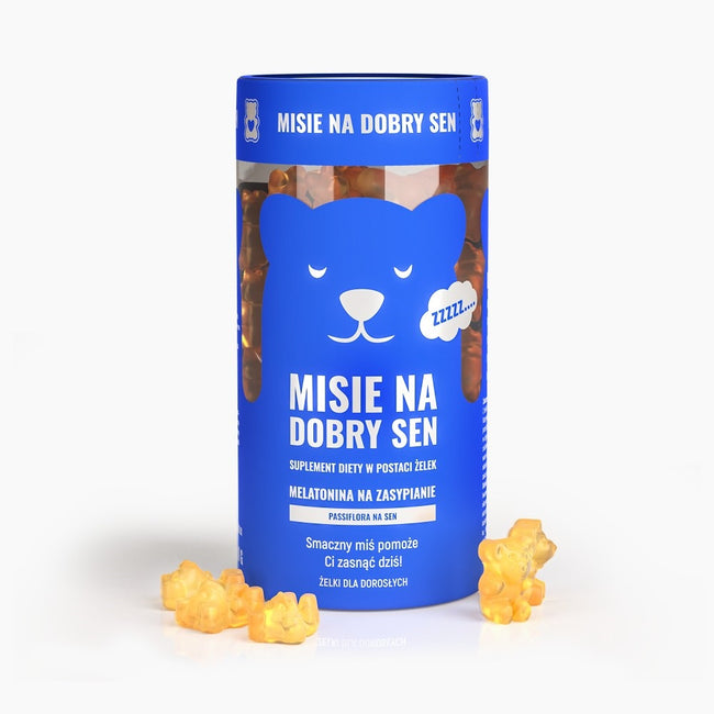 Noble Health Misie na dobry sen suplement diety w postaci żelek 300g