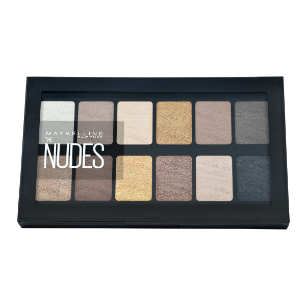 Maybelline The Nudes Eyeshadow Palette paleta 12 cieni do powiek 9.6g